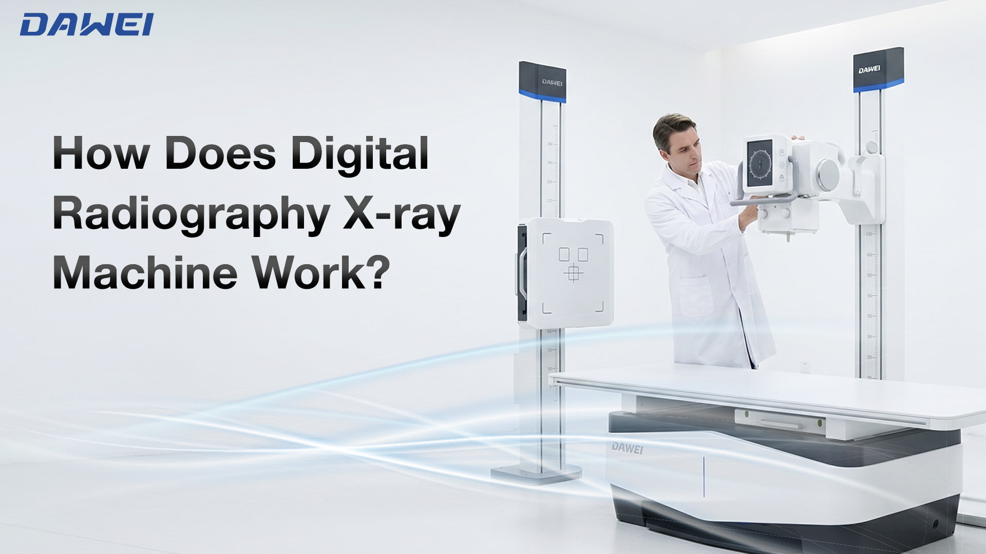 How Does Digital Radiography X-ray Machine Work Como funciona a máquina de raios X para radiografia digital