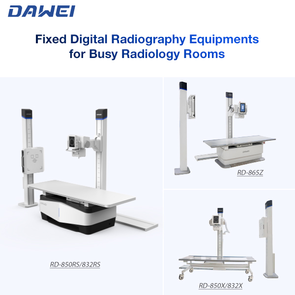 fixed digital radiography equipments for busy radiology room Sistemas DR fixos de coluna dupla
