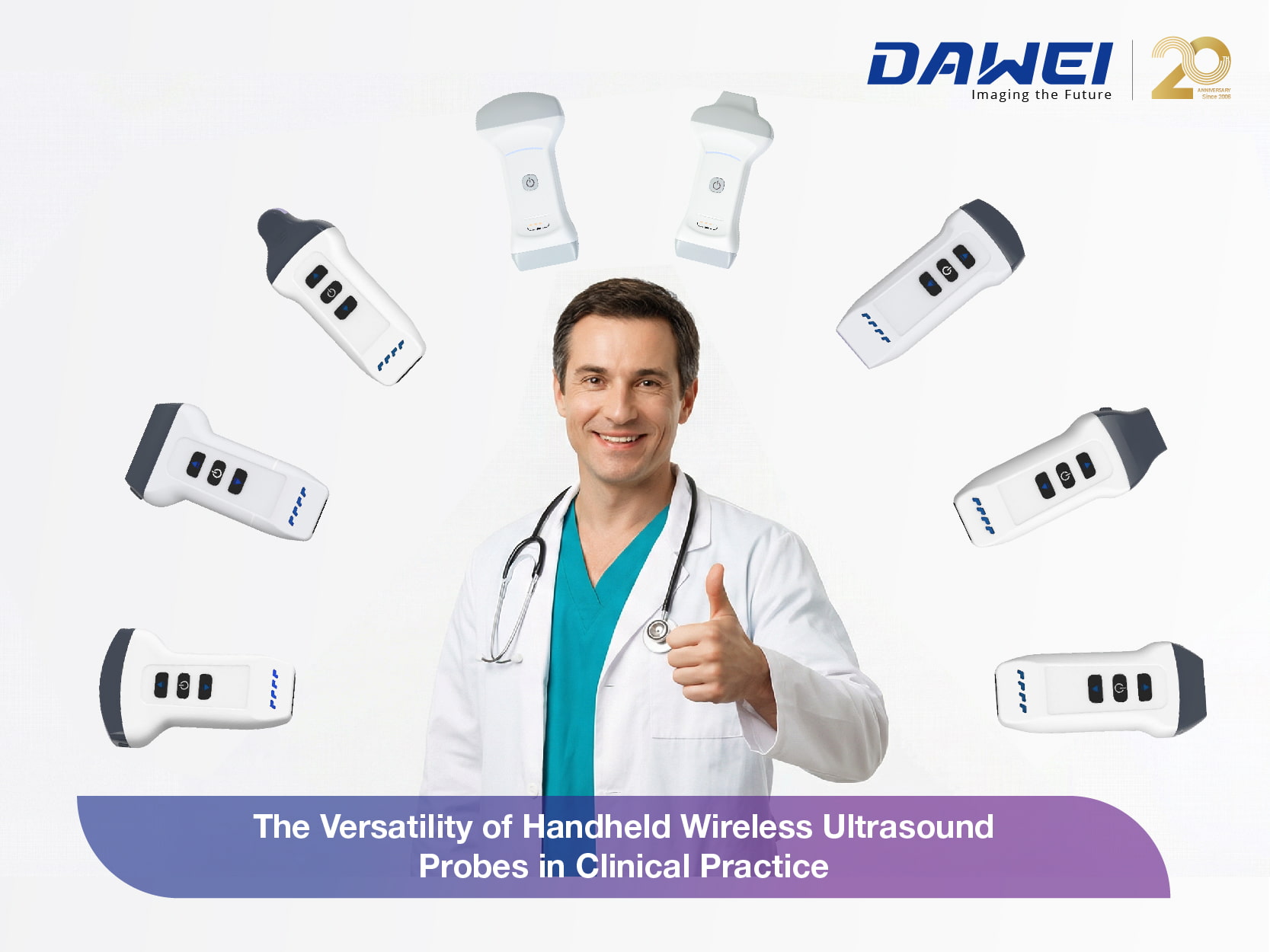 A versatilidade das sondas de ultrassom sem fio port&aacute;til na pr&aacute;tica cl&iacute;nica