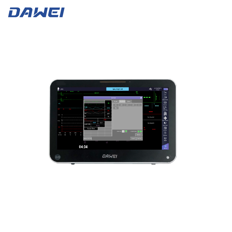 Monitor de pacientes com ICI e CCU multipar&acirc;metro