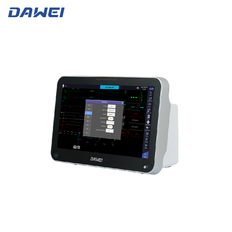 Monitor de pacientes com ICI e CCU multipar&acirc;metro