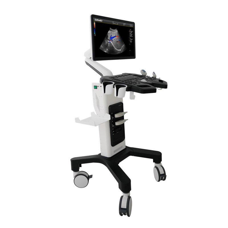 Scanner de ultrassom médico Doppler colorido para carrinho