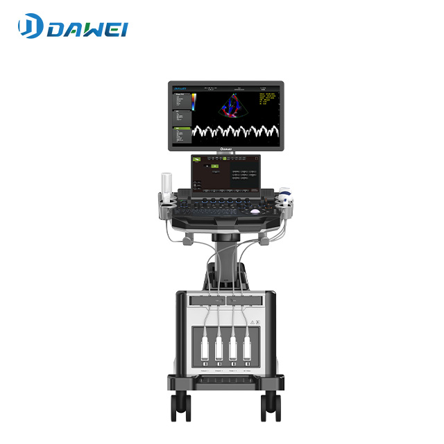 Sistemas de ultrassom Doppler colorido cardíaco com carrinho