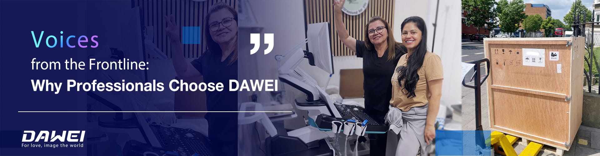 Dawei Medical Voice From The UK Customer Voz do cliente do Reino Unido