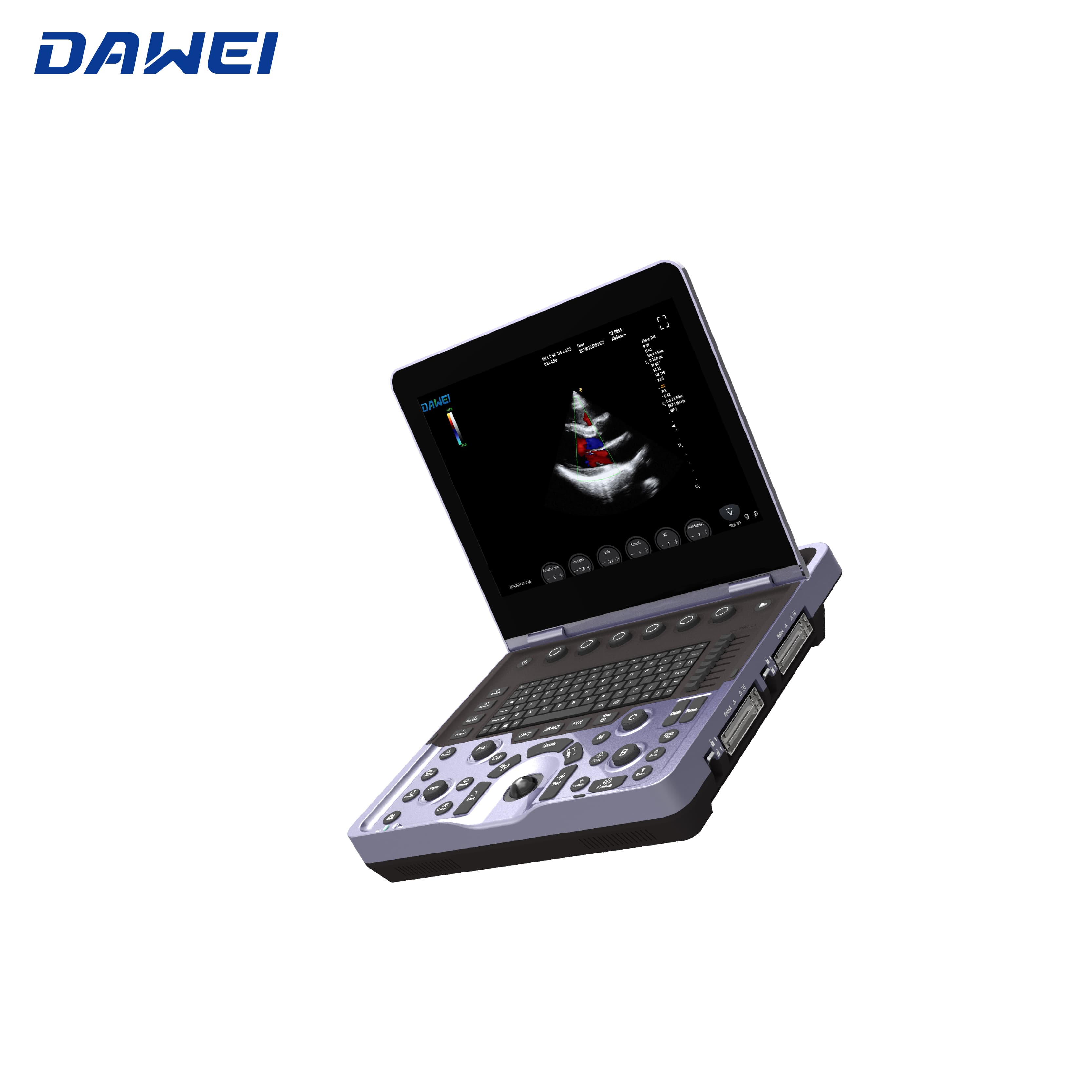 Sistema de ultrassom Doppler colorido para laptop